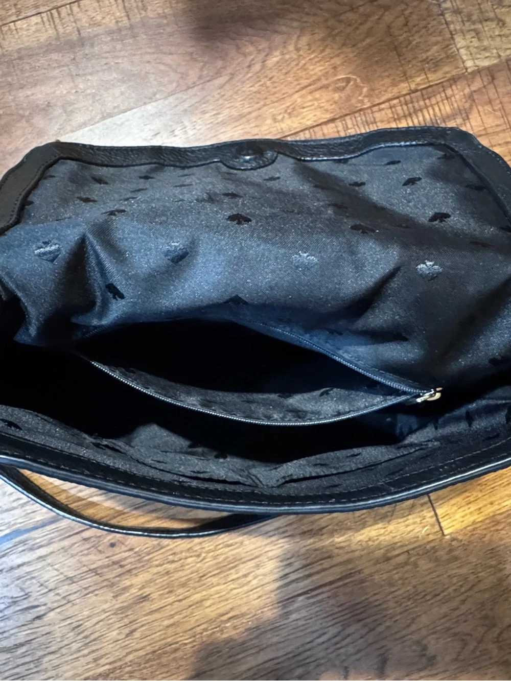 Kate Spade Black Leather Crossbody Bag